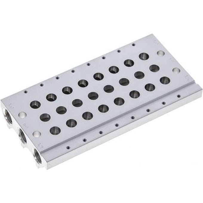 G1/8'' Manifold 8-Stations Festo 566564 VABM-L1-10S-G18-8