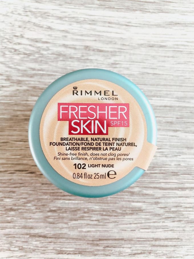 Rimmel Fresher Skin Foundation - 102 Light Nude
