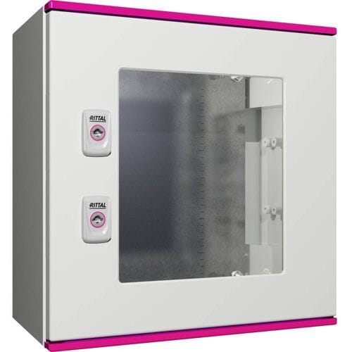 Rittal AX 1448.000 Schakelkast 400 x 400 x 200 Polyester, Plaatstaal, Polycarbonaat Lichtgrijs 1 stuk(s)