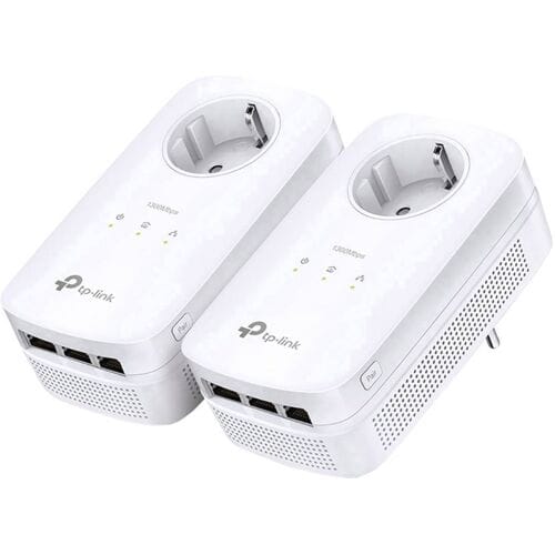 TP-Link TL-PA8030P KIT AV1300 3-port Gigabit Passthrough Powerline Startpakket