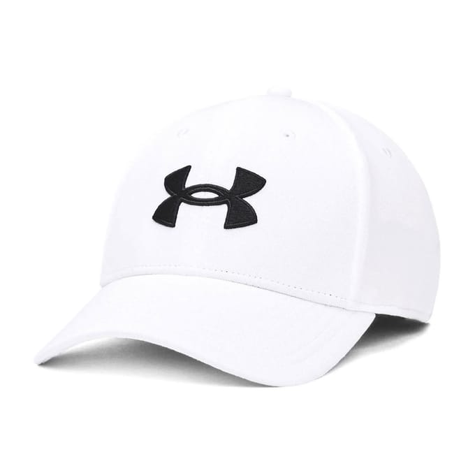 Under Armour M Blitzing Low STR-WHT Heren Pet - Wit - Zwart