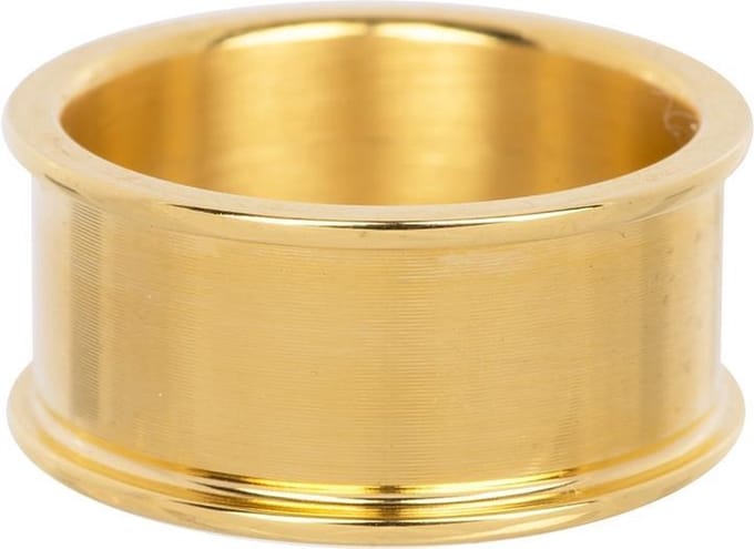 iXXXi Jewelry Basisring 10 mm Goudkleurig