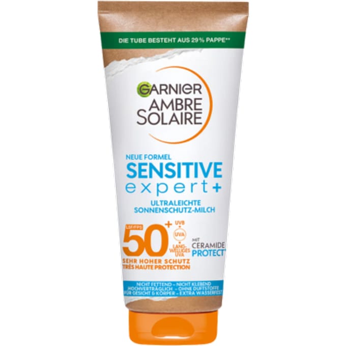 Garnier Ambre Solaire Sensitive Expert+ Zonnebrand SPF50 - 175ml