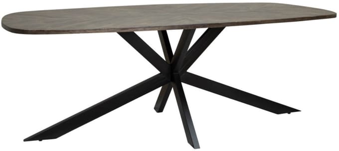 Tower Living - Silvi eettafel Deens ovaal - 200 cm - olijfbruin