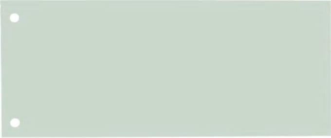 Scheidingsstrook oxford 240x105mm 190gr groen | 30 stuks