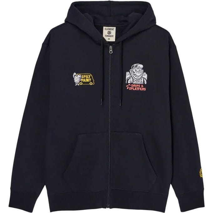 Hooded sweatshirt met rits Element Timber Monkey