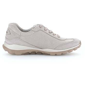 Gabor rollingsoft sensitive 46.965.31 - dames rollende wandelsneaker - Beige - maat 37 (EU) 4 (UK)