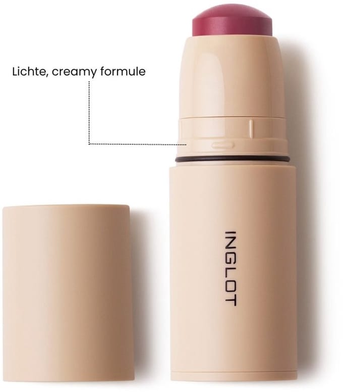INGLOT Cream Blush Stick - Intense Pink 213 | Blush Creme
