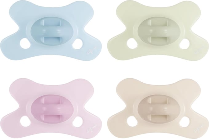 Difrax Natural Fopspeen - 0-6 Maanden - 2 Stuks