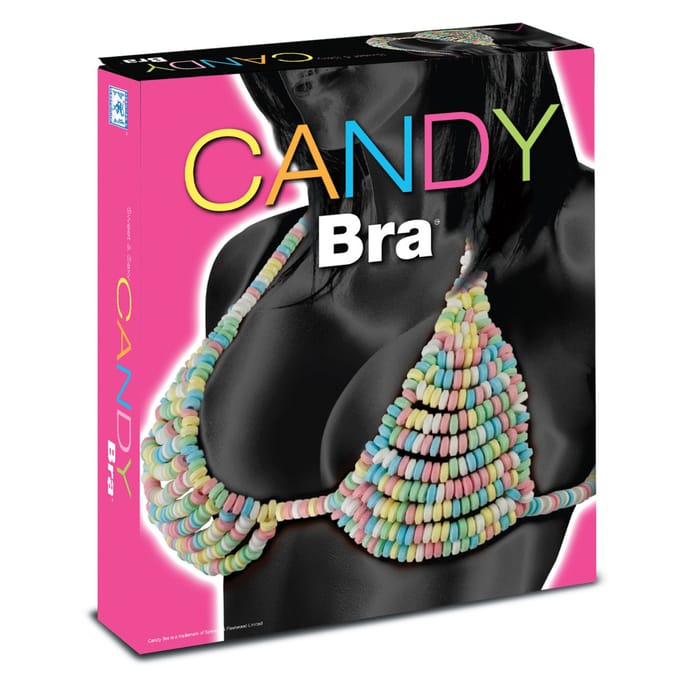 You2Toys Eetbare Snoep bh - Erotische geschenkset - Multicolor