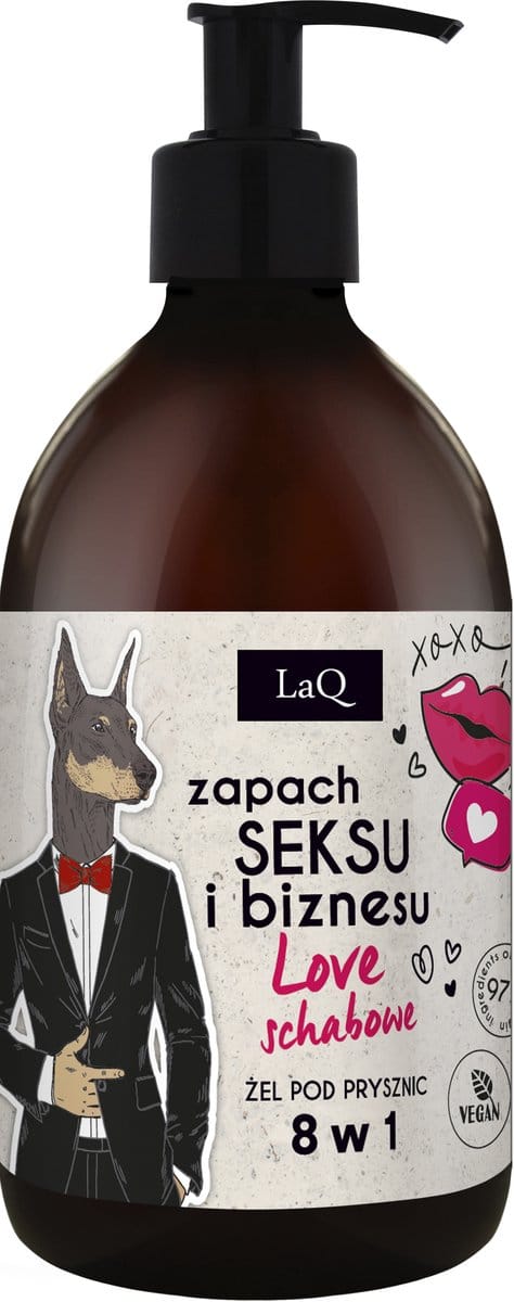 Doberman Love Schabowe - Douchegel voor Mannen - 500ml, Natuurlijke Formule