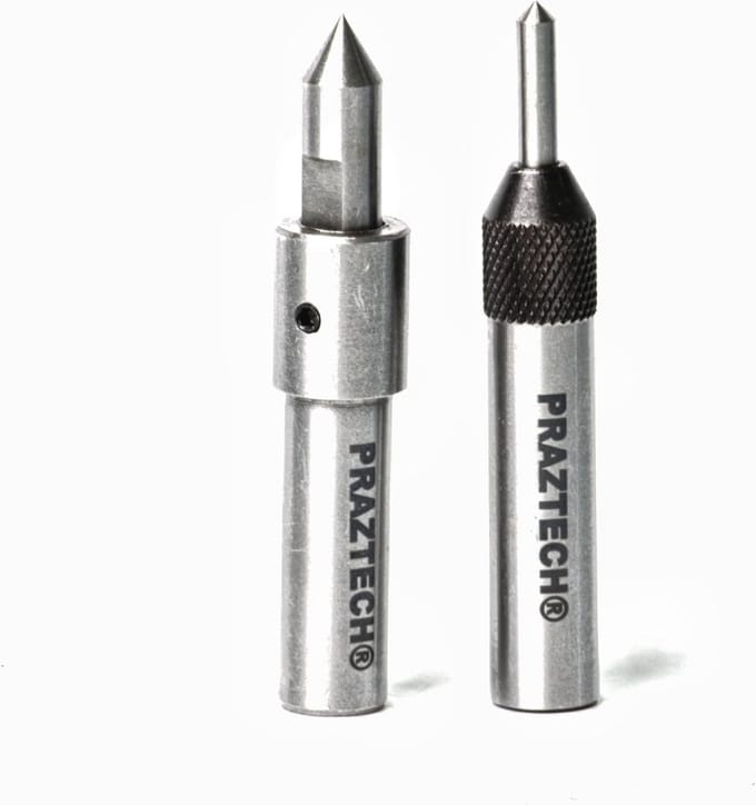 Set van 2 Spring Center Tap Guide Tools voor Nauwkeurig Tappen