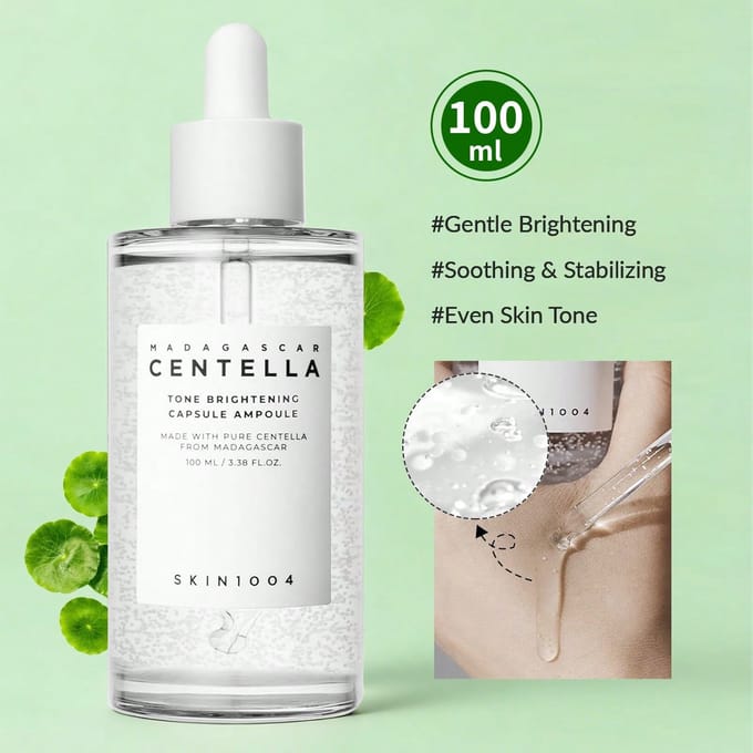 Skin1004 Serum Madagaskar Centella Ampul Hydraterend serum Dames 55 ml