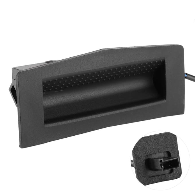 Kofferbak Achterklep Openingshandgreep Schakelaar 13223920 Vervanging Geschikt voor Opel Astra H black
