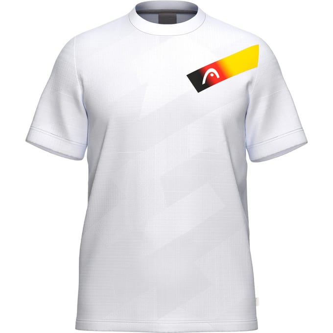 HEAD DTB Pro T-shirt Heren-wit
