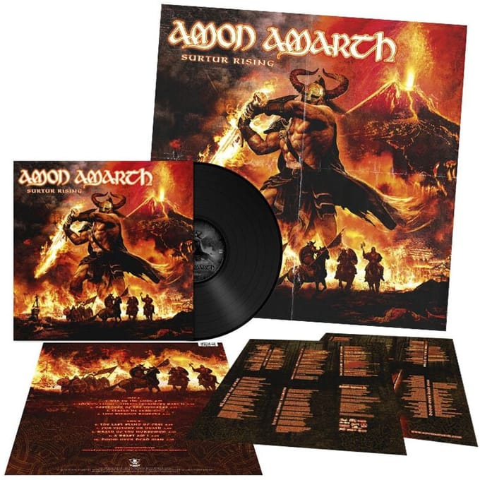 Amon Amarth LP - Surtur Rising - voor Geen - standaard