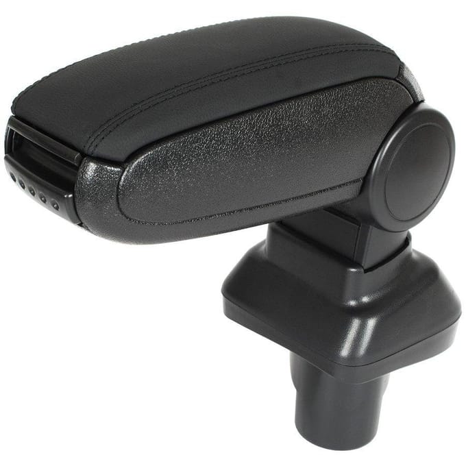 MODECAR Serie - Zwart Armsteun - Ford Transit Connect - 2002-2009 - Zwarte Eco-leer