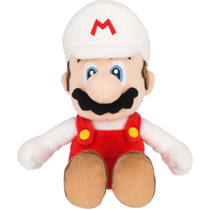 Nintendo Together+ Super Mario - Knuffel - Super Mario Fire - Pluche - 24cm
