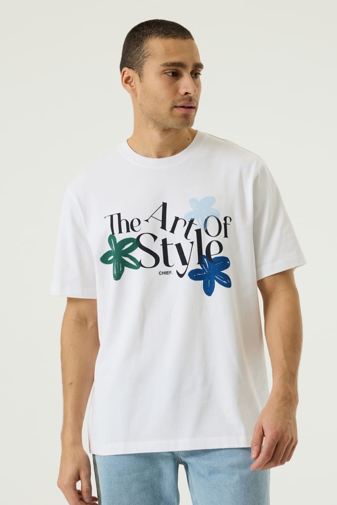 Chief t-shirt wit