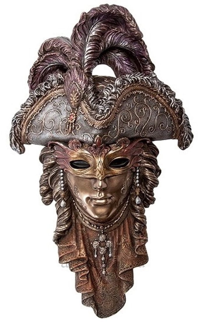 Veronese Design Venetiaans Masker Piraat