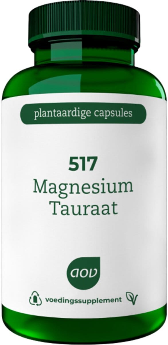 AOV 517 Magnesium Tauraat - 90 vegacaps - Mineraalpreparaat