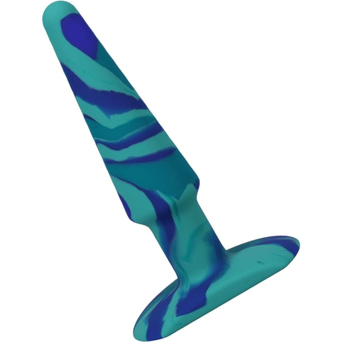 Doc Johnson 0302-06-CD - Groovy - Silicone Anal Plug - 5 / 12 cm - Ocean
