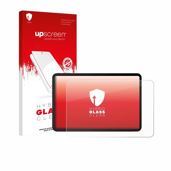 upscreen - Screenprotector voor Doogee Tab G6 Max - Folie Beschermfolie Beschermglas transparant