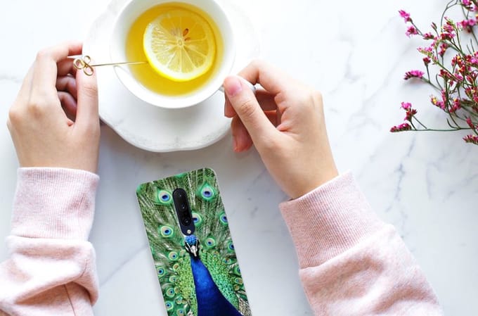 OnePlus 7 Pro TPU Hoesje Pauw