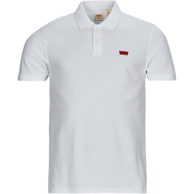 Levi's Slim Housemark Polo White Größe: S | Poloshirts Outlet | Herren | Weiß