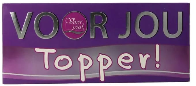 Voor Jou Wensreep topper 70 gram