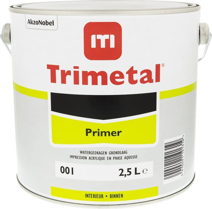 Trimetal Primer - 2,5 l - 8-10 m²/l - Wit