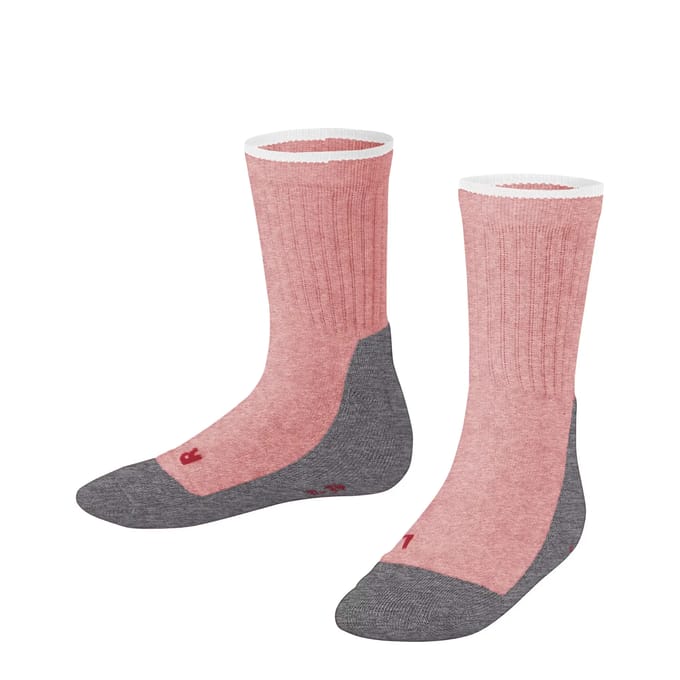 FALKE Active Everyday dun ademend katoen functioneel materiaal sokken kinderen roze - maat 35-38