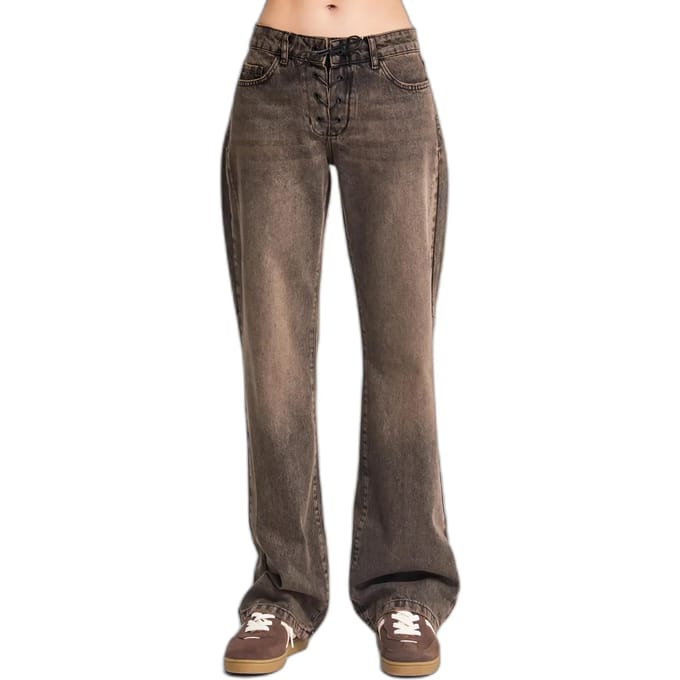 It's Basic - Flare Low Rise Jeans