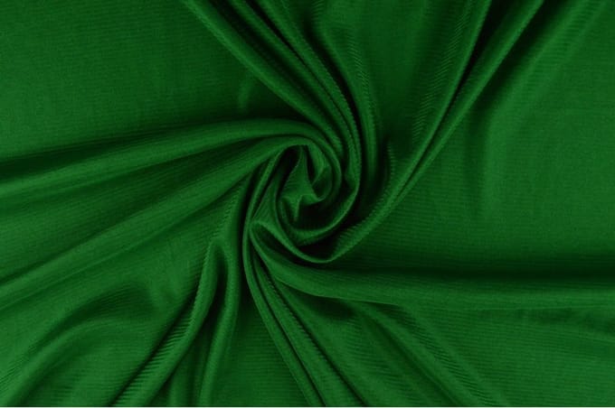 Tricot voering - 1 meter - Donkergroen - Per meter - Charmeuse stretch voering - 160cm breed