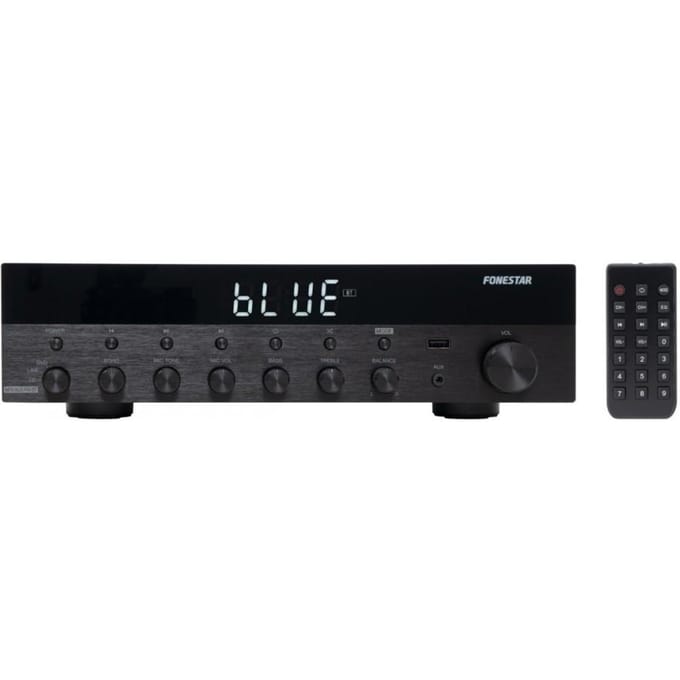 Fonestar AS-6060 - Geïntegreerde stereoversterker, Fonestar zwart