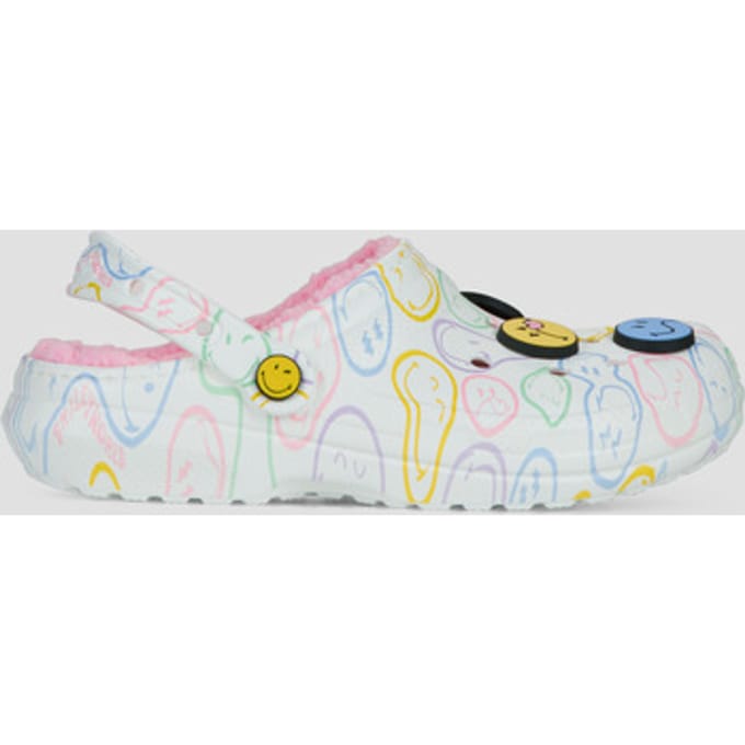 Klompen Crocs Smiley Classic Lined Clog