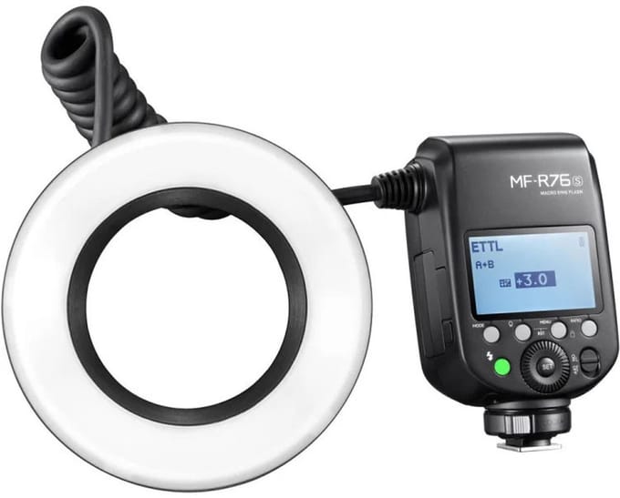 Godox MF-R76S TTL Macro Ring Flash Sony