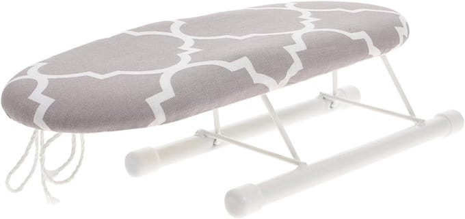 Mini strijkplank - Tafel strijkijzer - Kleding Kreukvrij - Inklapbaar ontwerp - Compact formaat - Zoals afgebeeld