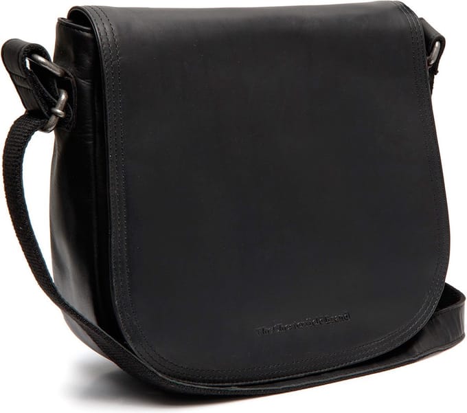 Chesterfield Everglades Waxed Pull Up Schoudertas - Zwart