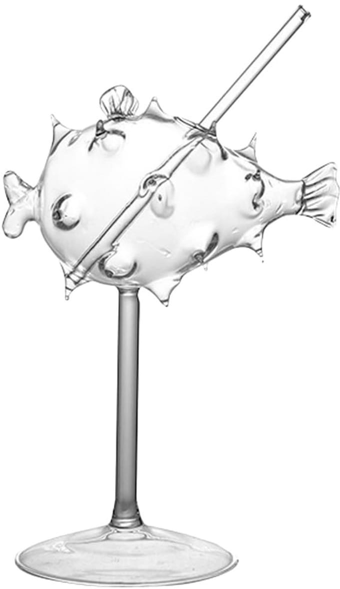 Cosensi - Dailygoods - Dailygoody Glas Puffer Vis - Cocktailglas