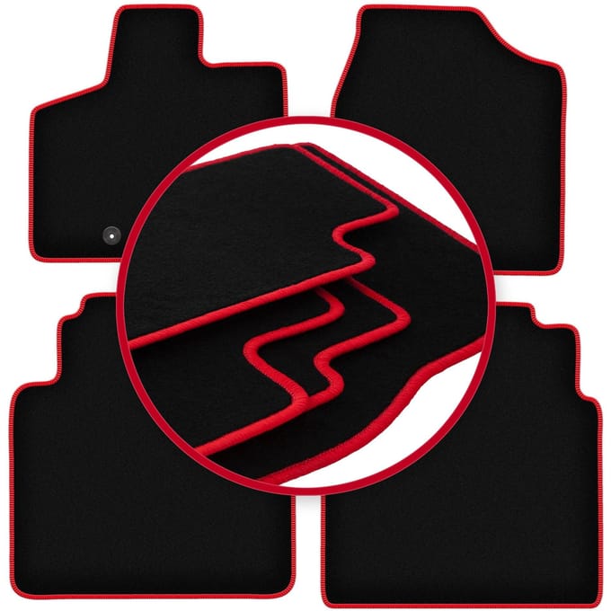 CARLUX-RED automatten voor: Lancia Voyager minivan (2008-2016)