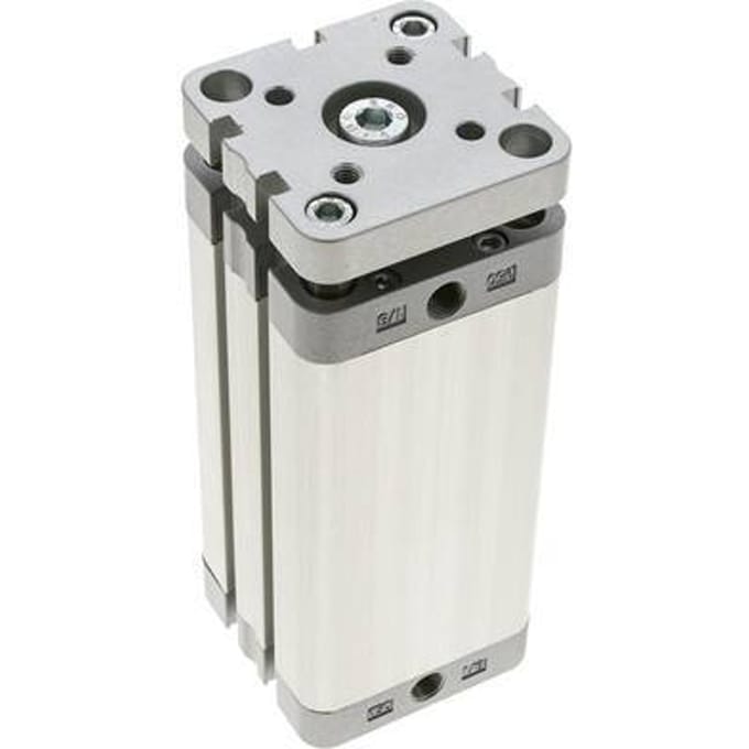 ISO 21287 Compacte Dubbelwerkende Cilinder 50-100mm - Magnetisch - Niet-roterend