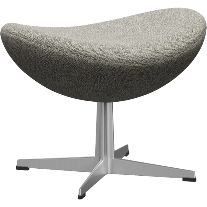 Fritz Hansen - Das Ei Voetbank - Moos - aluminium - 4 - 6 Wochen