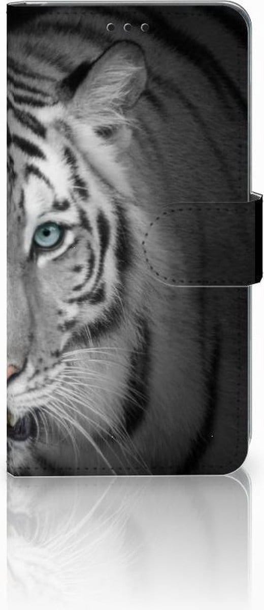 Samsung Galaxy S10 Telefoonhoesje met Pasjes Tijger