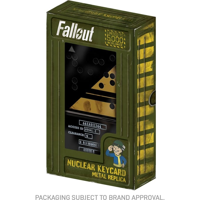 Fallout Limited Edition Nuclear Keycard Replica by Fanattik