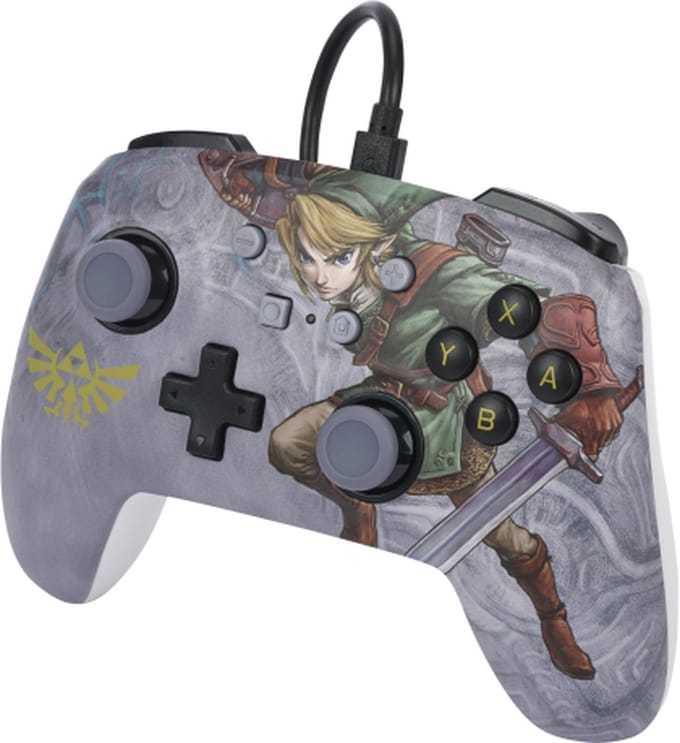PowerA Geavanceerde bedrade controller voor Nintendo Switch - Dappere Link - Wired Controller - Nintendo Switch