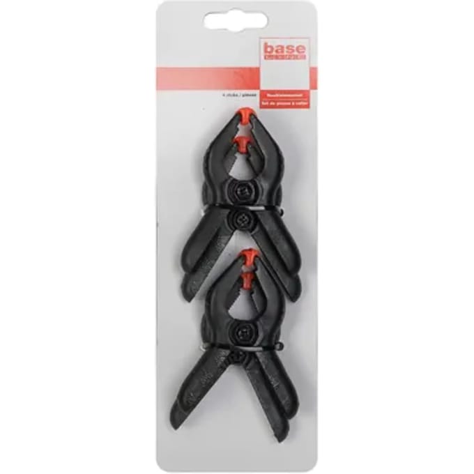 Baseline Veerklemmenset 80mm – 4 Stuks