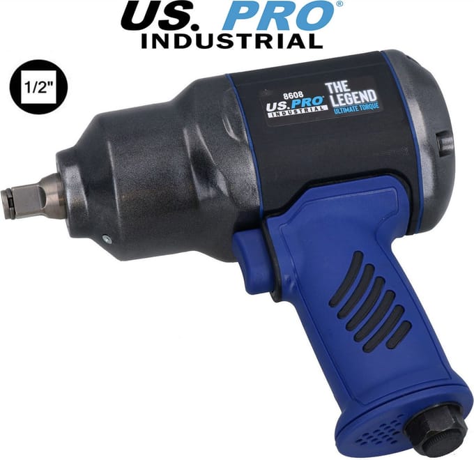 Professionele pneumatische slagmoersleutel 1/2" 1700 Nm