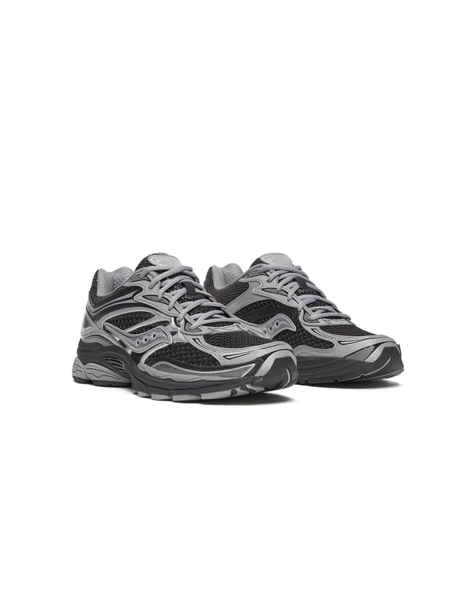 Saucony Progrid Omni 9 Sneakers Heren - Zwart - Maat 41 - Mesh/Synthetisch