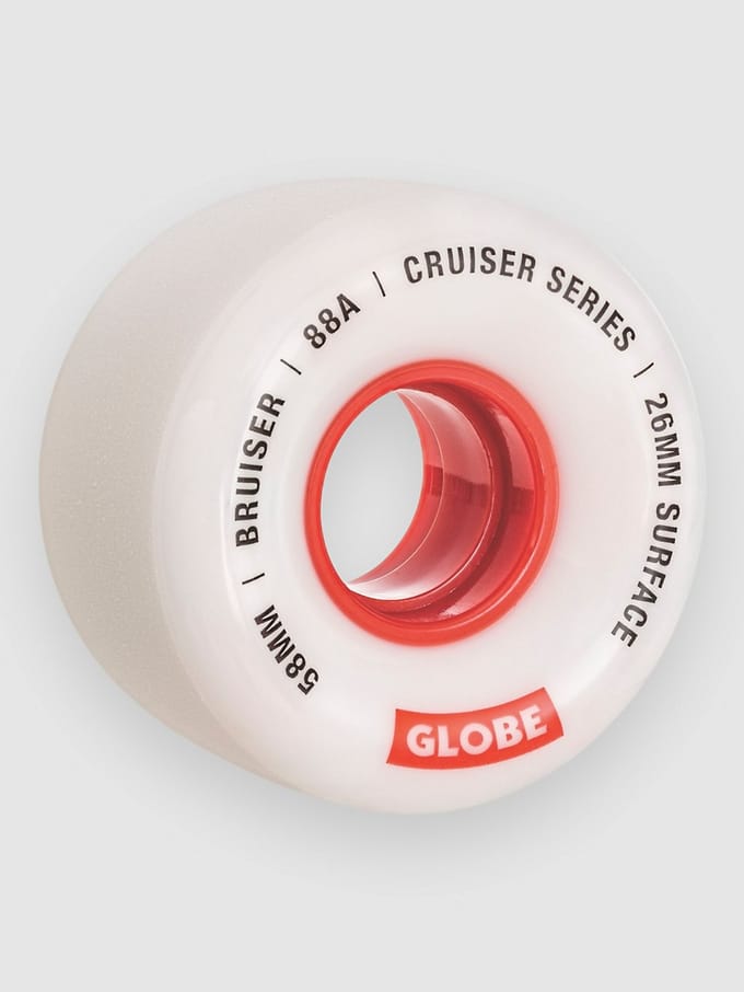 Globe Bruiser 58mm Wielen wit